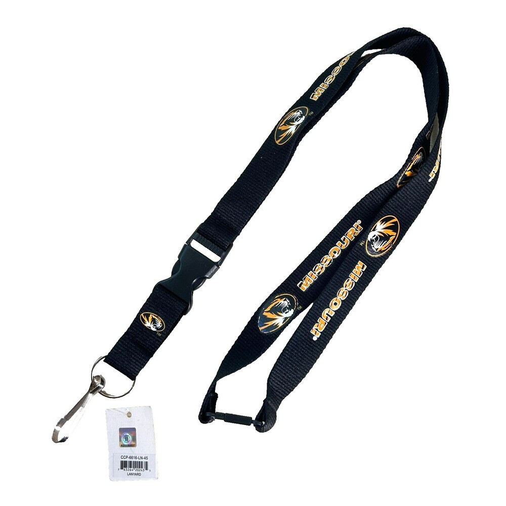 Logo Lanyards Missouri Truman Tiger - Ohio Buckeyes Cleveland Indians LSU Tigers